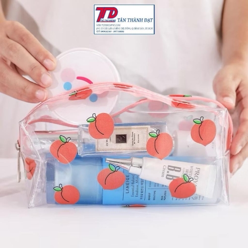 Bóp Viết PVC Trong Suốt Dung Tích Lớn Tiện Dụng Mang Theo Du Lịch