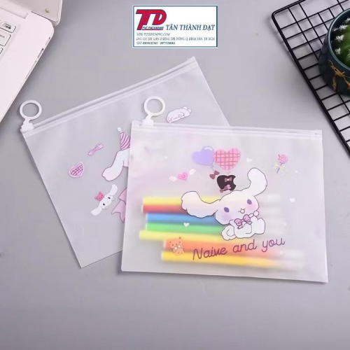 Túi đựng bút trong suốt pvc