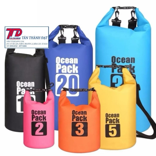 Túi Balo Chống Nước Tuyệt Đối Ocean Pack – Lựa Chọn Hoàn Hảo Cho Chèo SUP, Du Lịch, Tắm Biển