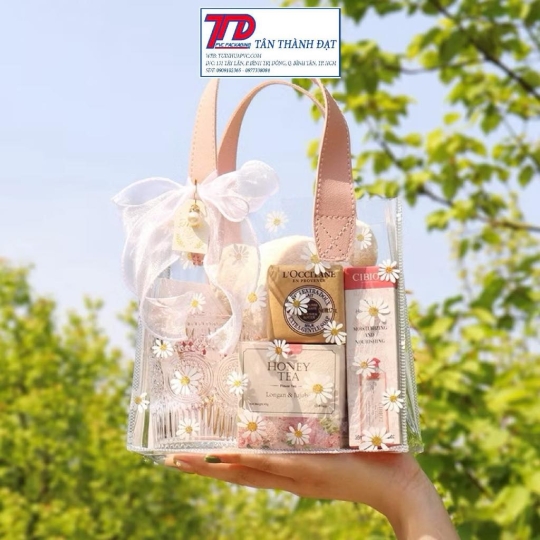 Túi Tote Trong Suốt Phong Cách Ins – Sáng Tạo Dành Cho Đám Cưới